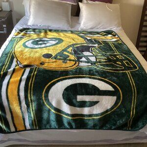 NFL Green Bay Packers Fleece Throw-New